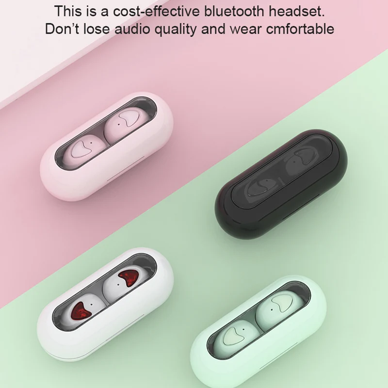 Беспроводные Bluetooth-наушники стерео двойные наушники bluetooth 5 0 наушники-вкладыши HIFI