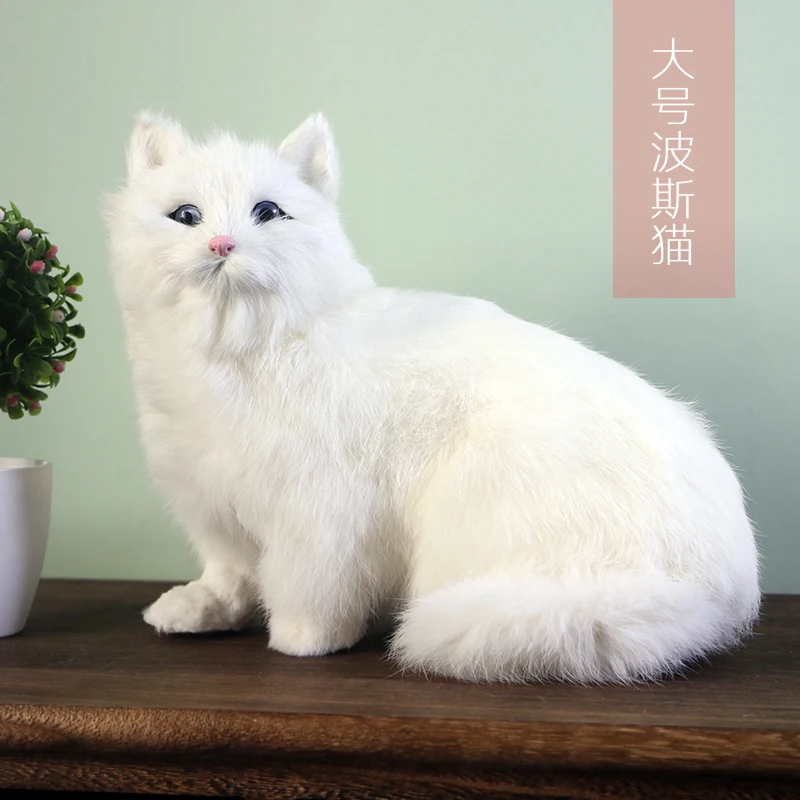 Имитация кавайных вещей животное кошка детская милая плюшевая игрушка модель