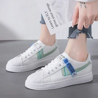 womens shoes 2021 spring and summer new fashion womens low top casual womens shoes breathable flat shoes womens sneakers 3