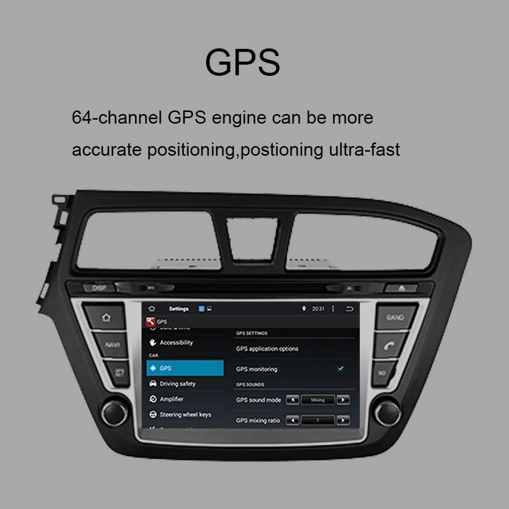 Автомагнитола для Hyundai I20 10 0-2014 4 + 64 ГБ Android 2019 GPS навигация мультимедийный DVD-плеер |
