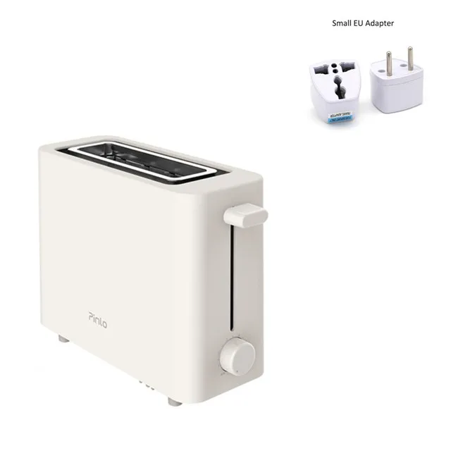 Add Small EU Adapter Xiaomi Pinlo игрушечный тостер PL-T050W1H тостеры печь выпечки Кухня Приспособления завтрак хлеб машина для производства сэндвич быстро защитный - Цвет: Add Small EU Adapter