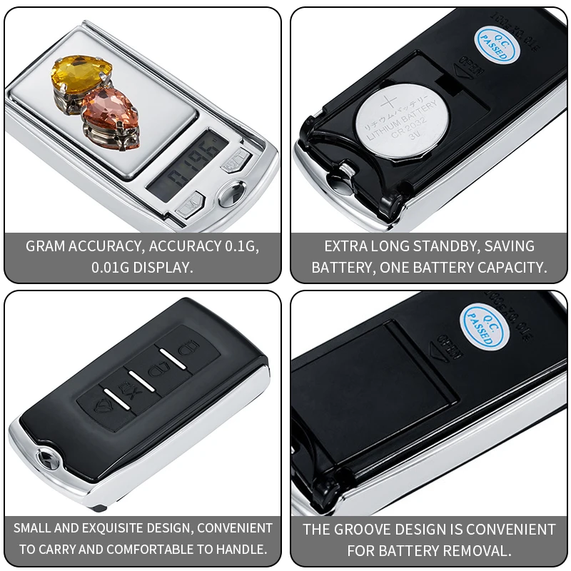 Новый 100 г x 0 01 Мини ЖК-дисплей электронные цифровые карманные весы ювелирные