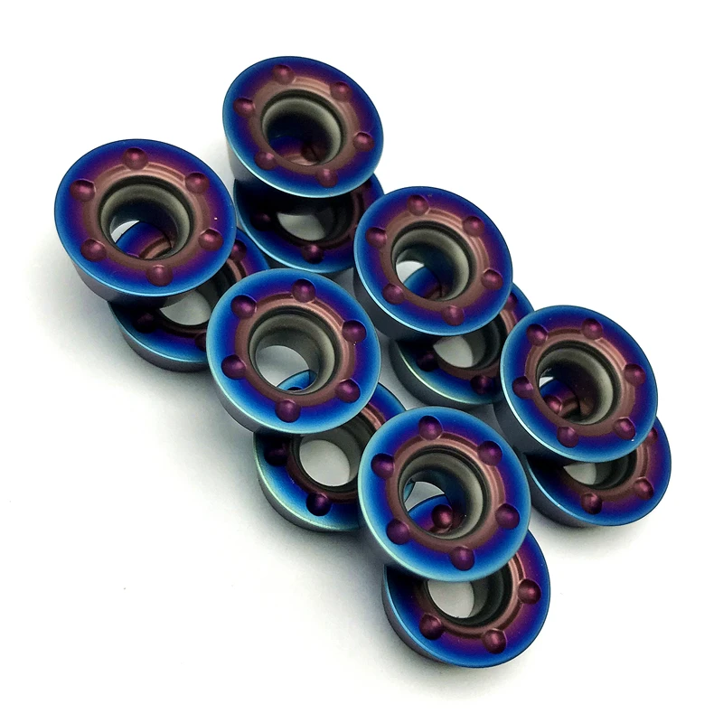 Herramienta de torneado de fresado de carburo RDMT1204, torno de metal de alta dureza de recubrimiento Nano, inserto de torneado, CNC, RDMT 1204