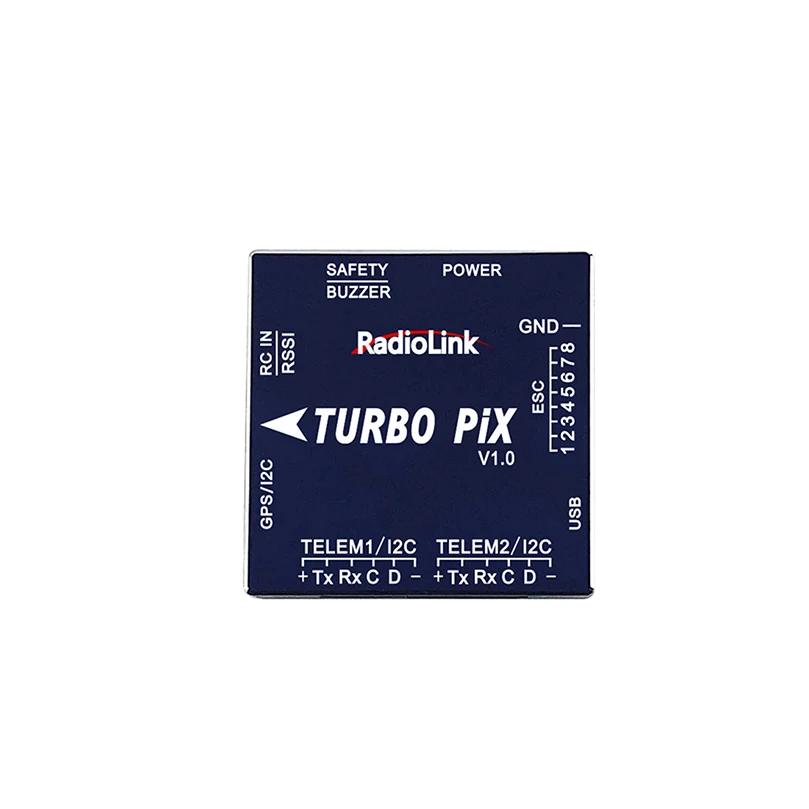 Radiolink TURBO PIX V1.0 модуль PPM SBUS Контроллер полета W/Mini M8N gps SUI04 ультразвуковой датчик