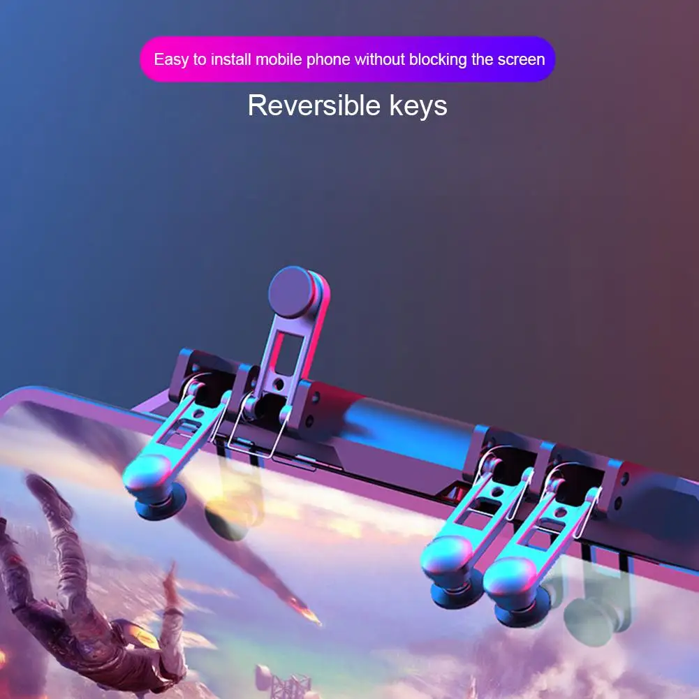 Игровой контроллер PUBG на шесть пальцев триггеры для съемки свободный огонь