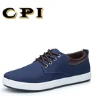 CPIНовое поступление весенне-летней удобной повседневной обуви, парусиновые туфли, мужские Модные брендовые туфли на плоской подошве со шнуровкой, обувь для мужчин, обувь на плоской подошве, обувь для мужчин