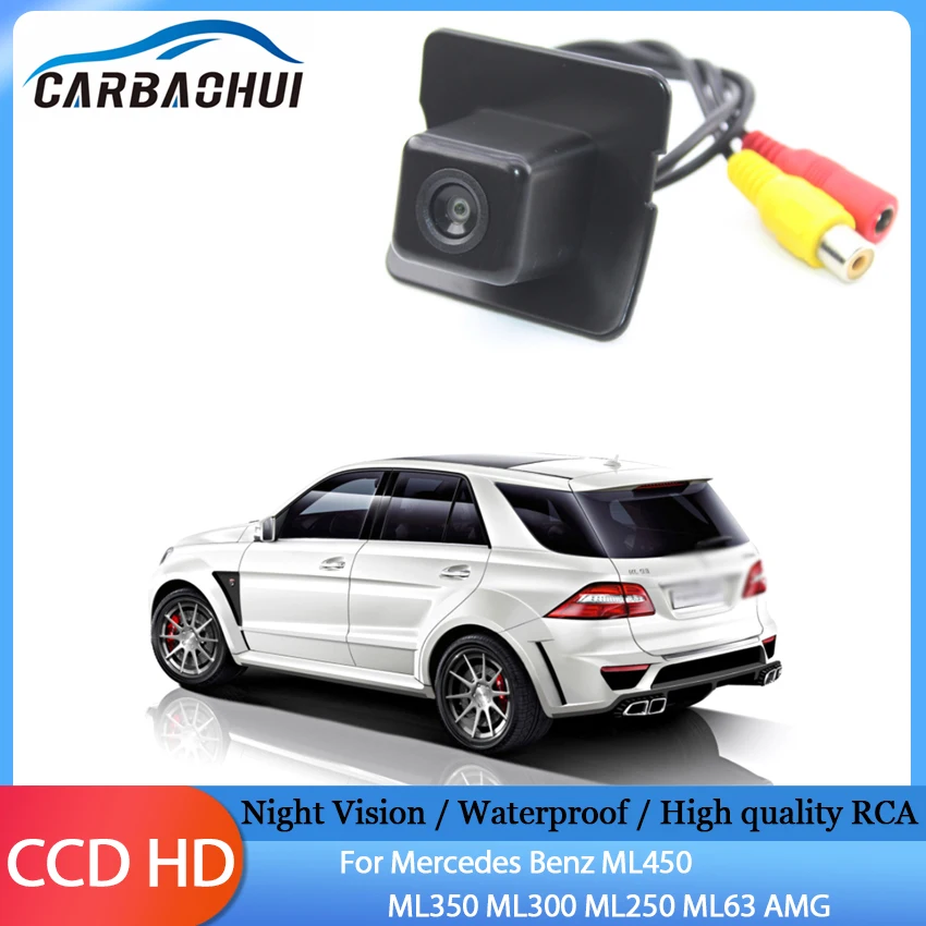 

Car Rear View Camera CCD HD High quality RCA Original Screen Compatible For Mercedes Benz ML450 ML350 ML300 ML250 ML63 AMG