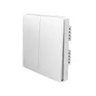 AQARA Wall SwitchВыключатель настенный 2клавишиПротокол связи: ZigbeeПитание:220 В, 50 ГцЦвет:Белый QBKG03LM