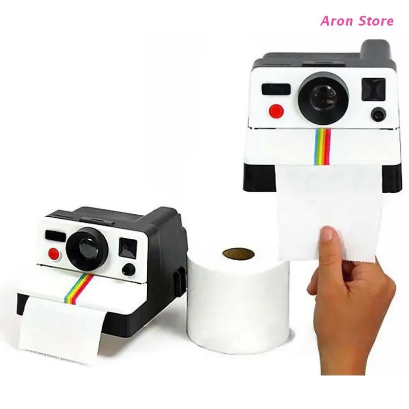 

Retro Camera Toilet Paper Holders Home Toilet Deco Tissue Box Gift