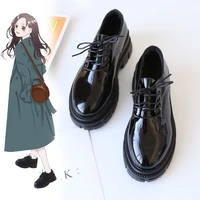 jk uniform shoes small leather shoes womens british style pine cake thick bottom female 2020 spring models tide shoes super