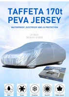 2021 new hot waterproof outer membrane full car cover uv resistant fabric breathable outdoor rain snow ice resistant