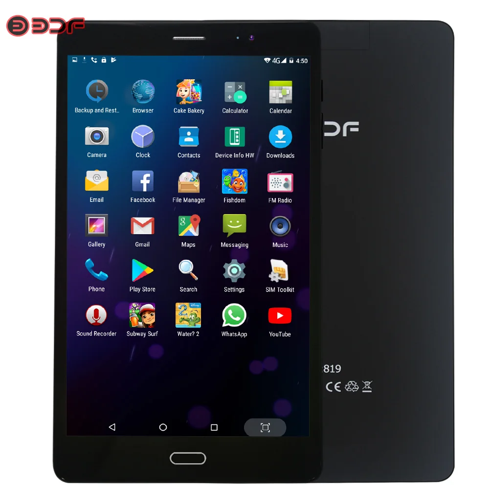 Новый 8 дюймовый планшетный ПК 3G четырехъядерный 2G 1 + 32G Android 6 0 две sim карты Wi Fi IPS HD