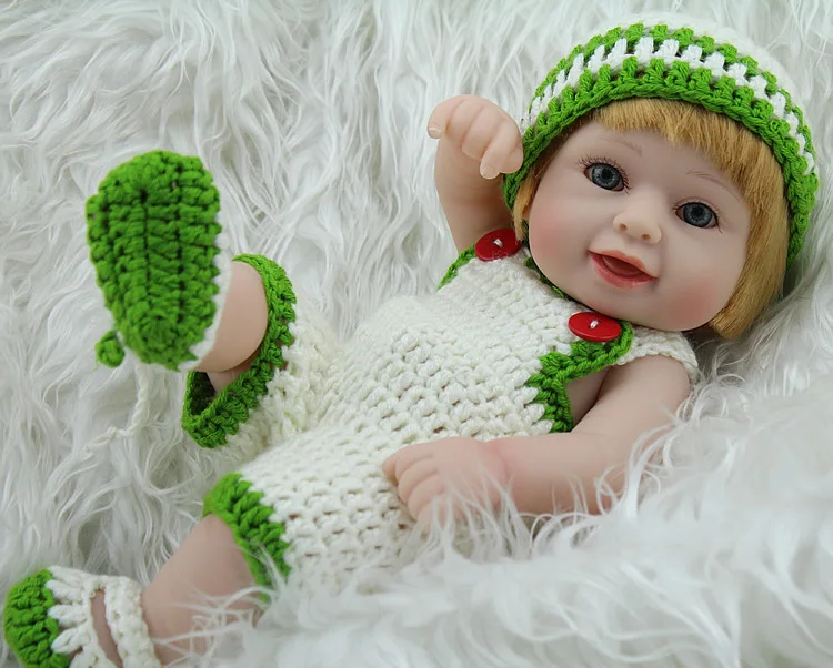 

Handmade 28cm Reborn Baby Girl Dolls Cloth Body Like Princess Reborn Babies Doll Toys For Kids Birthday House Gifts Photo Props