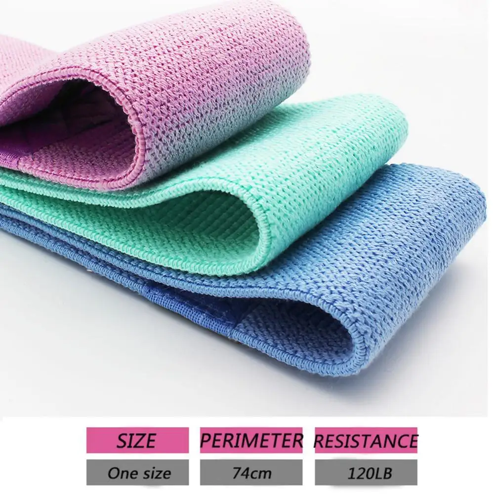 

Workout Resistance Hip Bands Soft comfortable elastic non-slip comfortable Bands For Gym Yoga Stretching Training Fitness