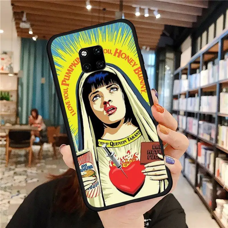 

TV Pulp Fiction Phone Case For Huawei Mate 9 10 20 Pro lite 20x nova 3e P10 plus P20 Pro Honor10 lite
