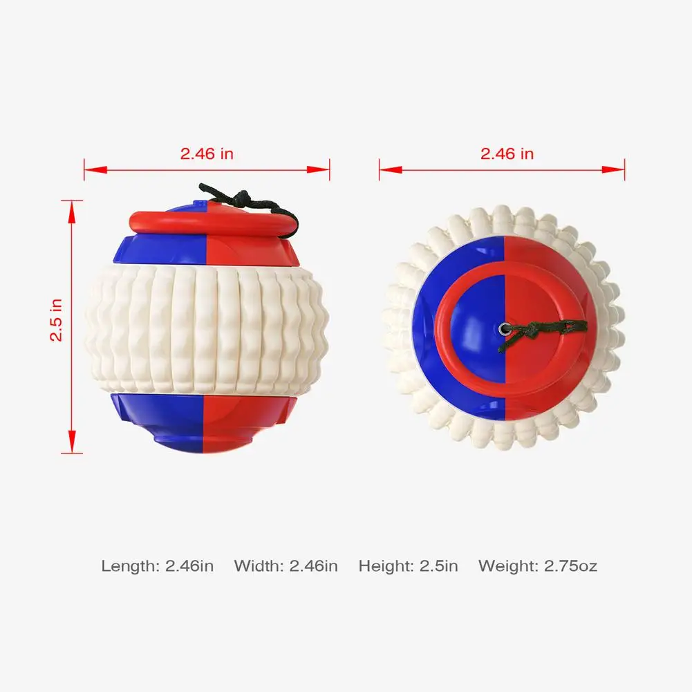 

Pet Supplies Multifunctional Pet Throwing Ball Grind Teeth And Bite Dog Training Ball Throw Toy Ball Dog Biting Interactive Toy