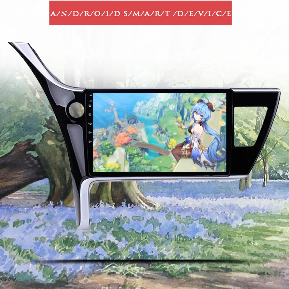 Android 10 0 Автомобильная консоль радио Музыкальный плеер для Toyota Corolla 2016 2017 2018 с Gps