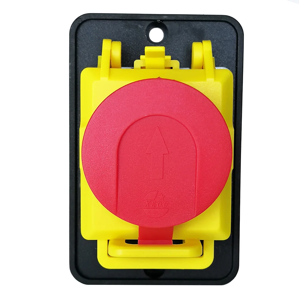 KEDU KJD12 водонепроницаемый экстренный электромагнитный кнопочный переключатель