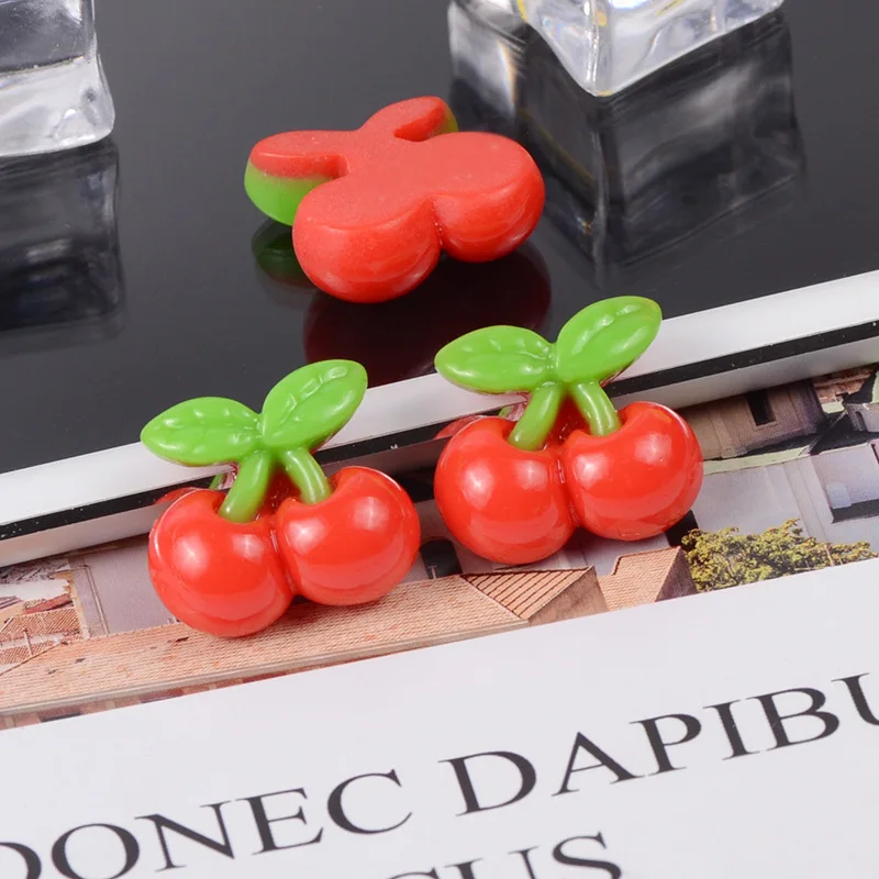 Полимерная вишневая слизь наполнитель аксессуары Diy Материал глина шармы