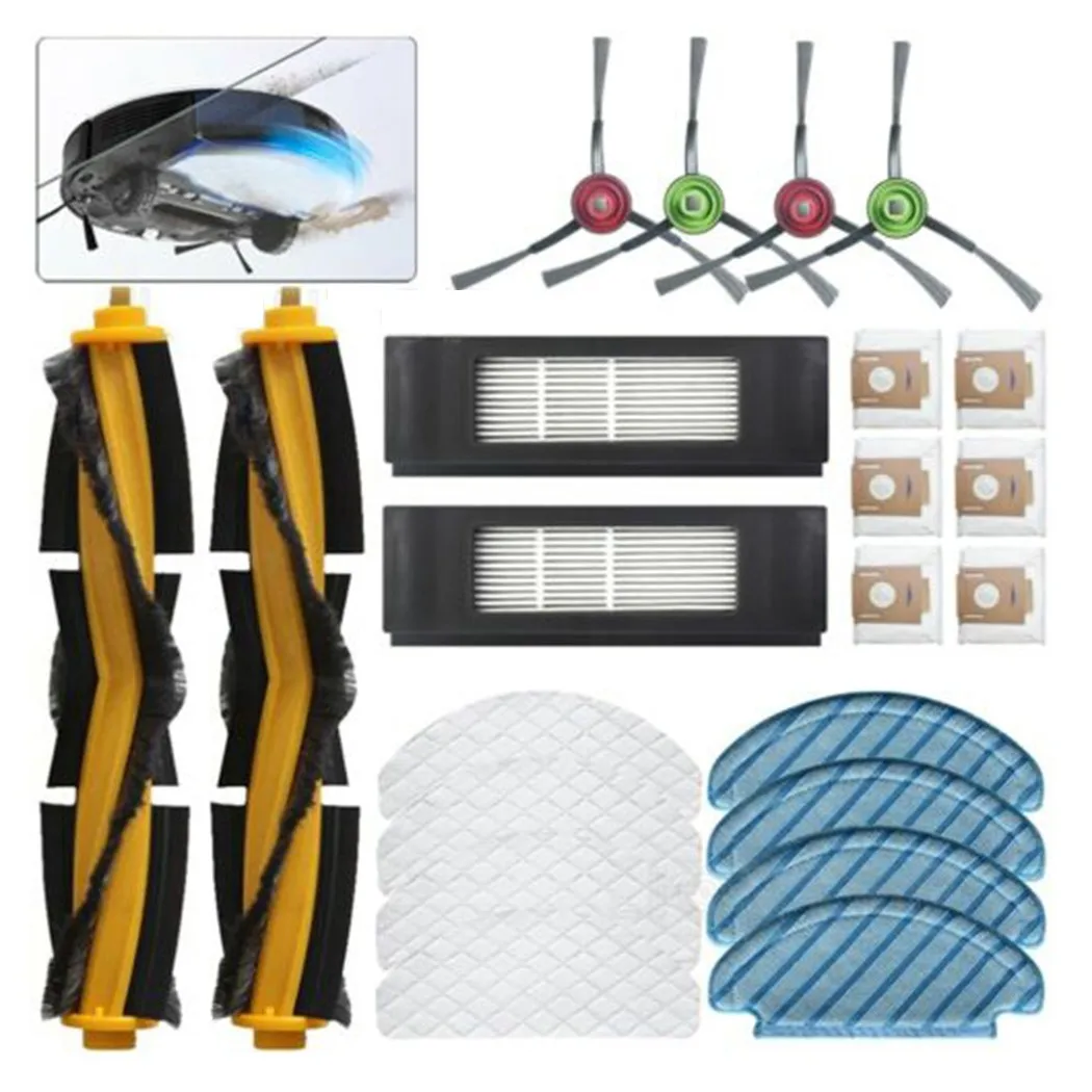 

Main Side Brush Mop Rag Filter For Ecovacs Deebot T8 T8MAX T8Power T8aivi T8+ T8 AIVI+ DLX11 Series DLX11-22 DBX11-21 DLX11&dust
