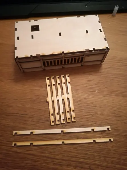 DIY кукольный домик миниатюрная деревянная сцена модель с 28 мм соотношение 1:56 для японских воюющих штатов Размер 26*12*16 см