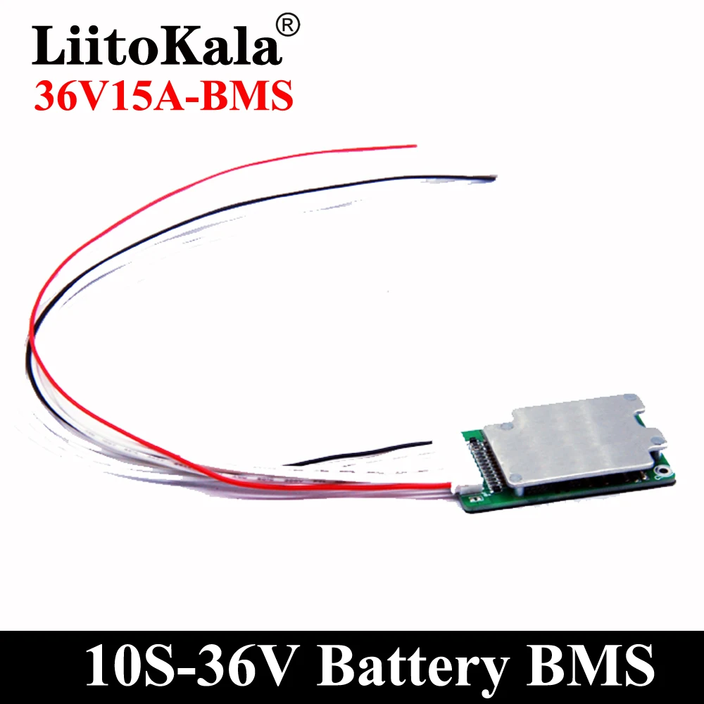 

New Liitokala 10s 36v 15a Lithium Ion Protection Board Lithium Ion Battery 18650 Battery Protection Bms