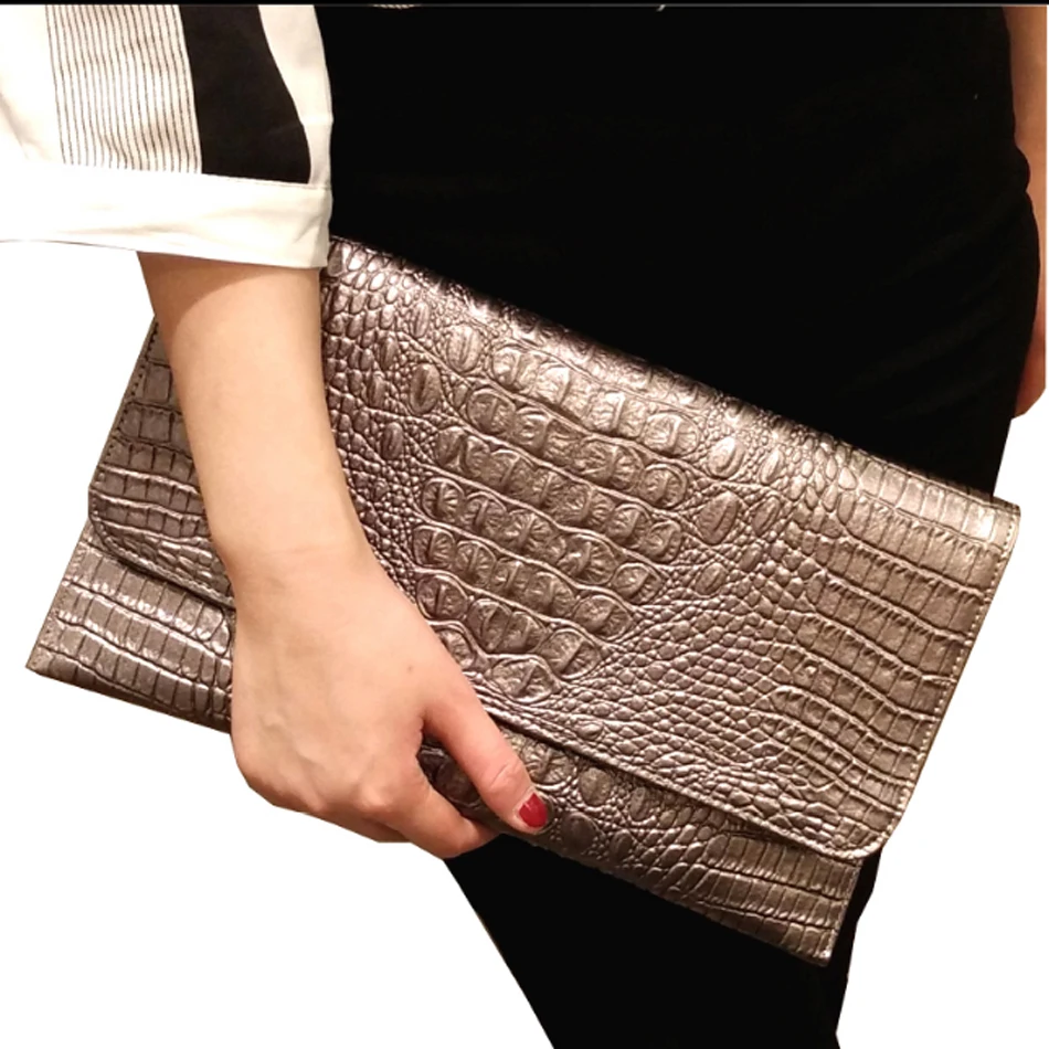 Роскошная женская сумка с крокодиловым узором новинка 2020 модная через плечо