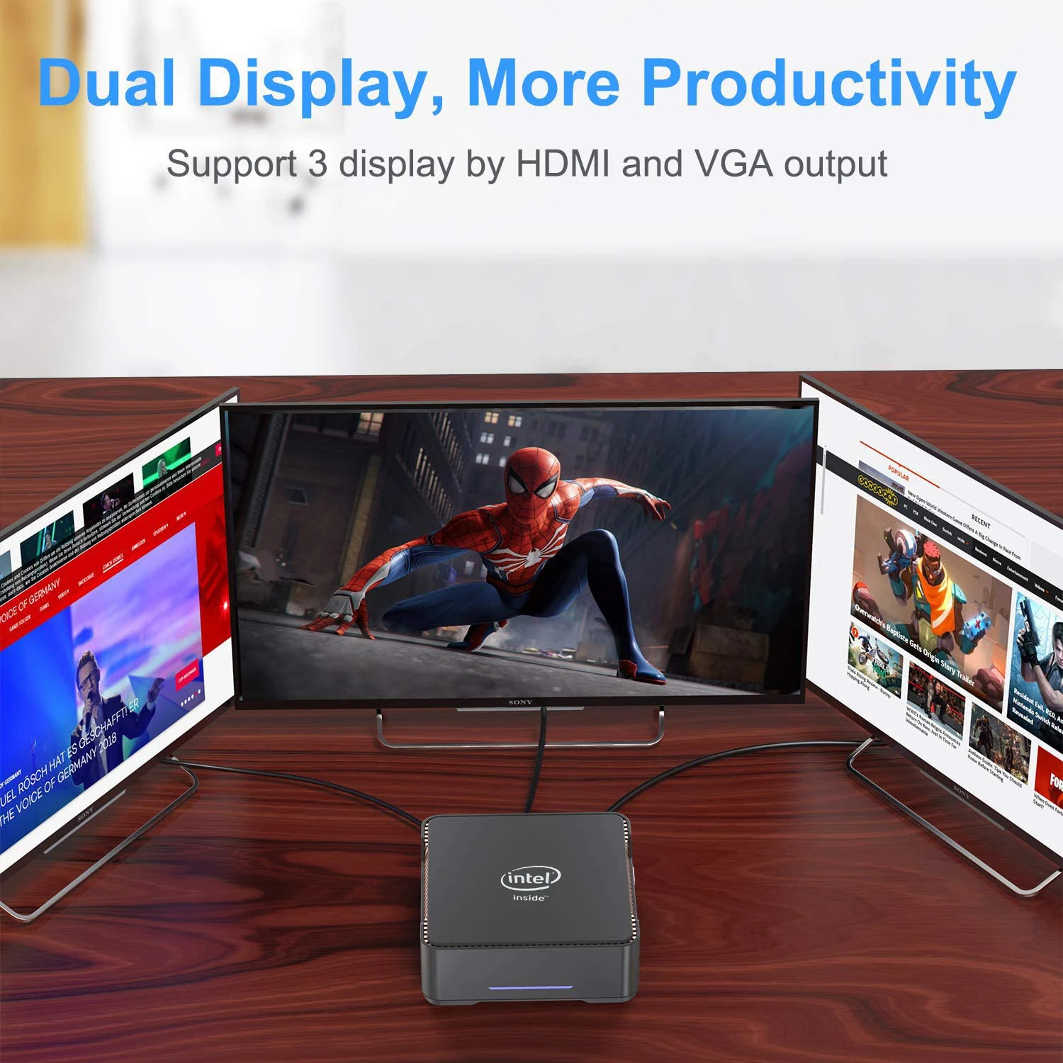 GK3V Windows10 мини ПК Intel Celeron J4125 8 Гб DDR4 128 SSD игровой 2 4G 5G WiFi 1000M Мини компьютер VS Beelink GK Mini