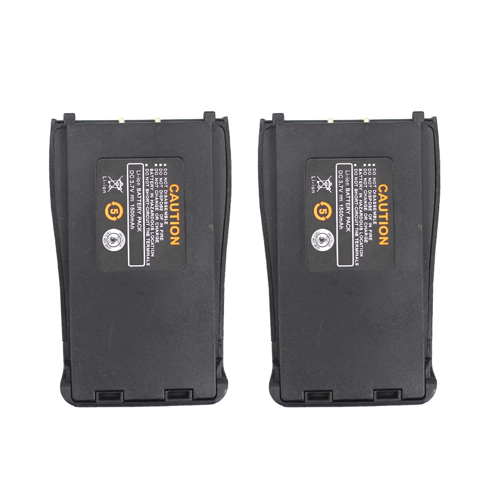 2 шт. Baofeng BF 888S 3 7 V 1500mah литий ионная запасная батарея для 666S 777S рация H 777 радио