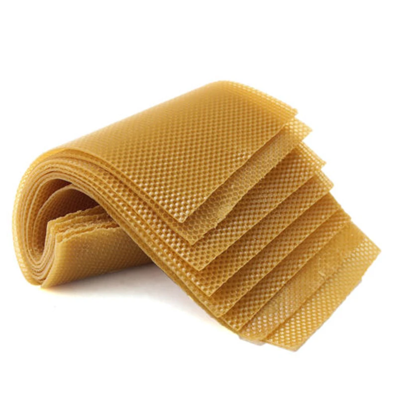 

10PCS/Set Honeycomb Wax Frames Beekeeping Foundation Honey Hive Equipment Tools