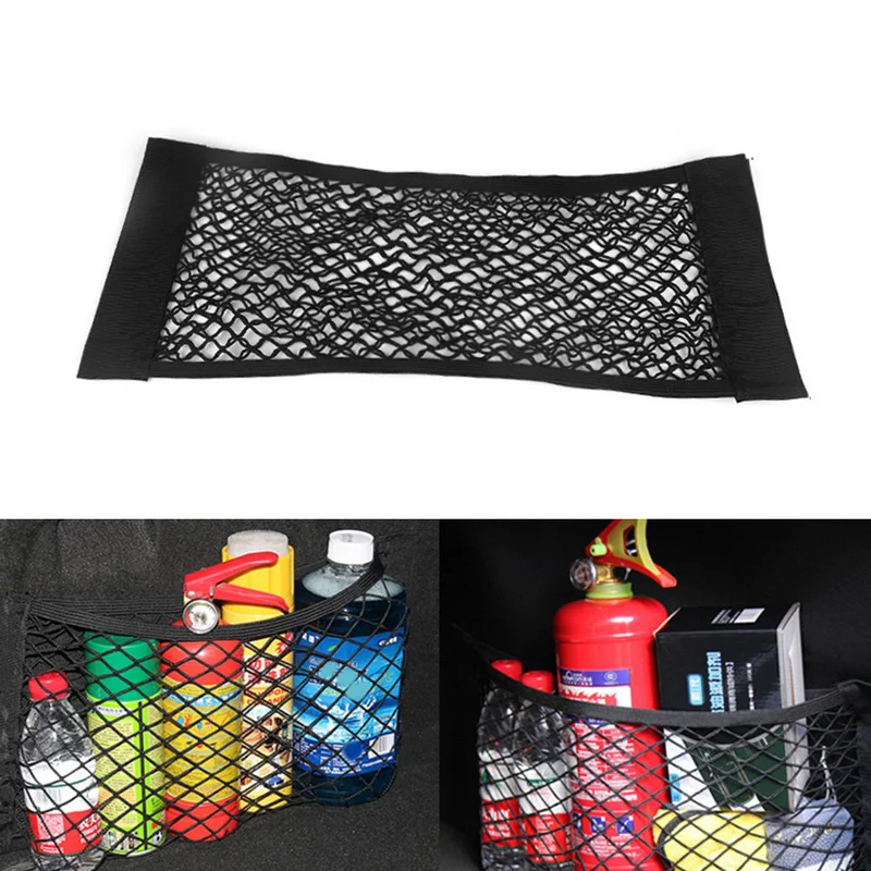 Сетка для автомобильного багажника карман двухслойный Velcro сеть автомобиля