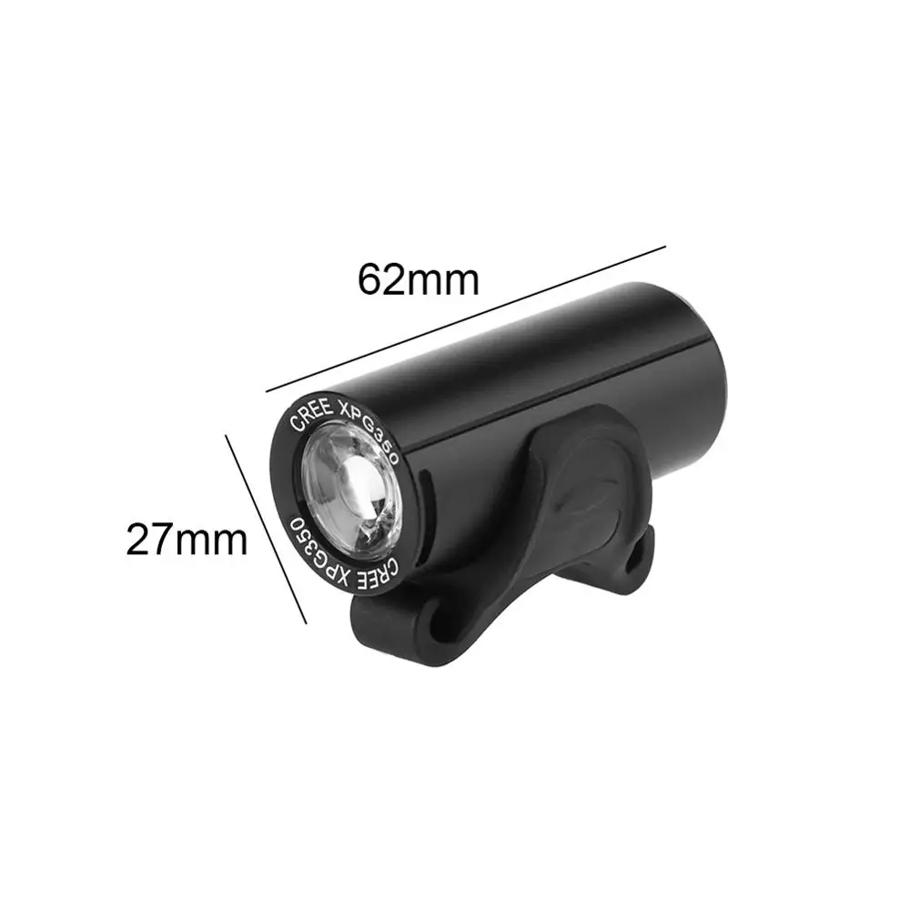 

Adjustable Bicycle Headlight Waterproof USB Rechargeable 350LM LED Flashlight Front Bike Headlight Lamp Cycling Accessories