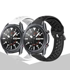 Ремешок силиконовый спортивный для Samsung Galaxy Watch 3 41 мм, браслет для galaxy watch 3 45 мм S3 Frontier