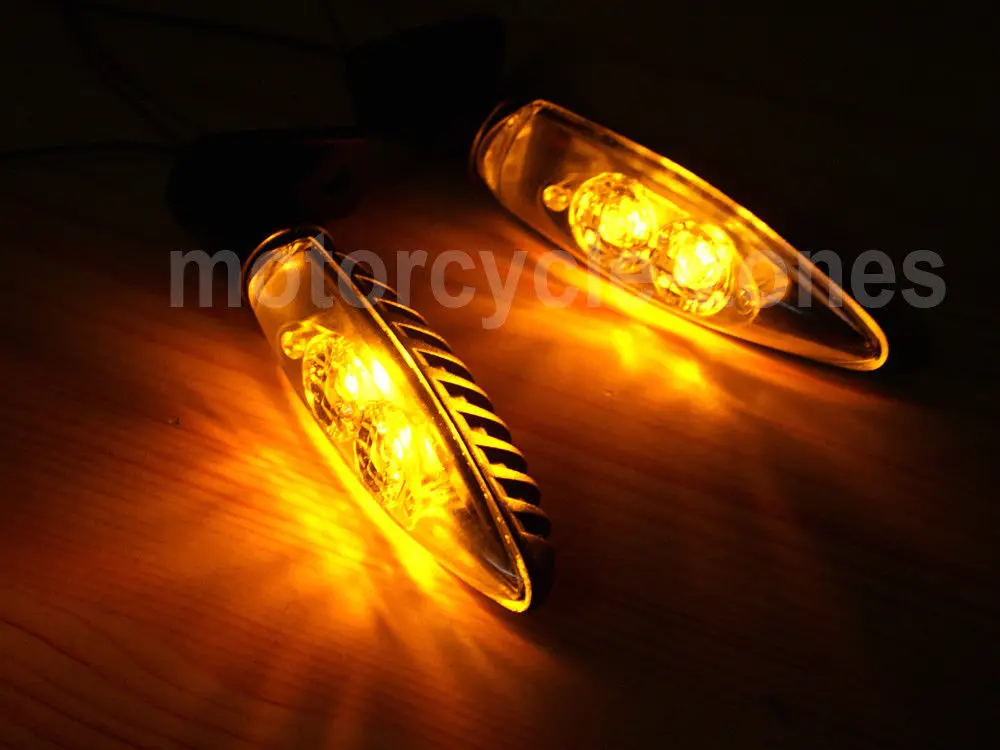 Motorcycle Front LED Turn Signal Indicator Light Blinker For BMW R1200 GS/R/S 2009-2014 2010 2011 2012 2013 |
