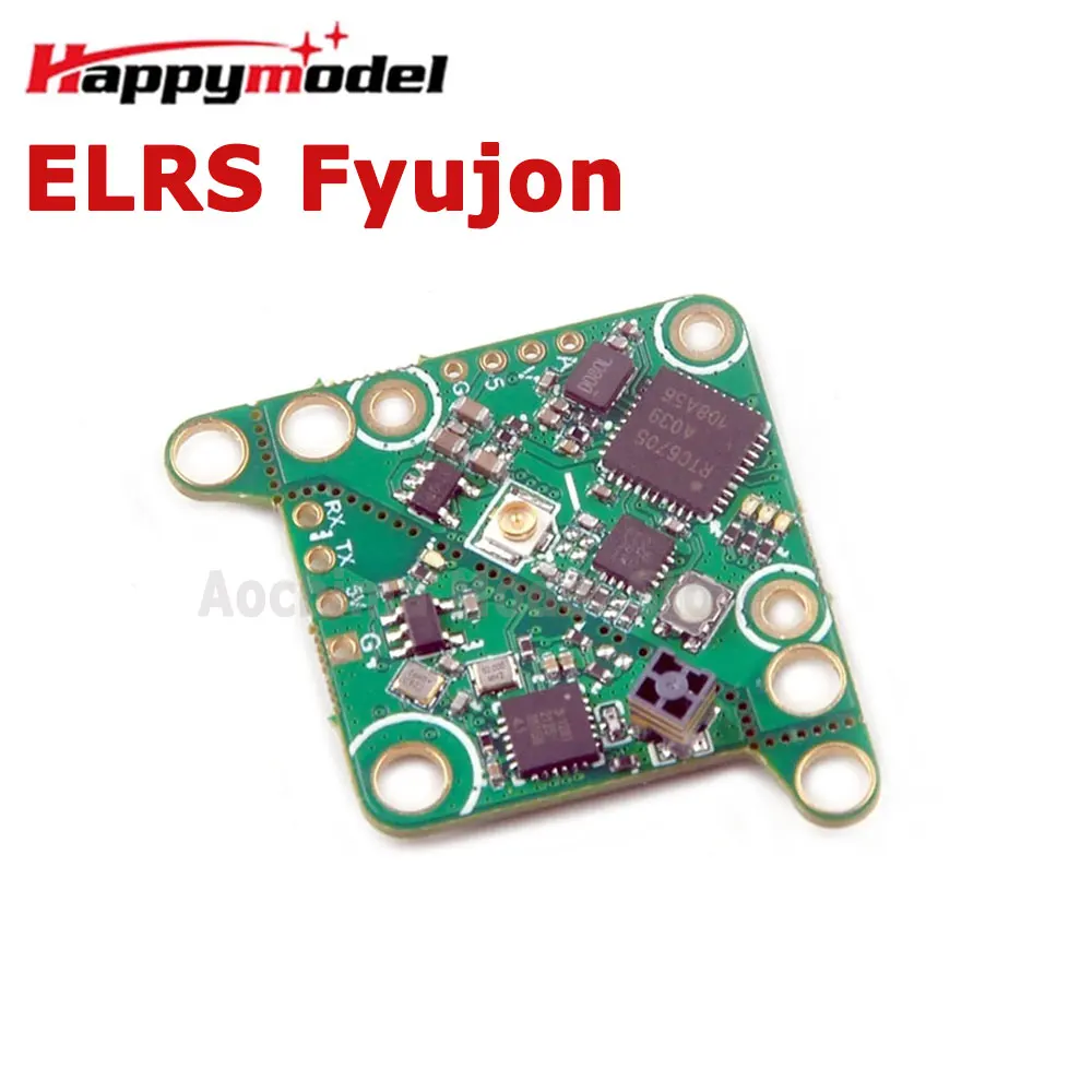 HappyModel ELRS Fyujon модуль 2 в 1 Встроенный приемник 4 ГГц и 5 8 48CH открытая передача