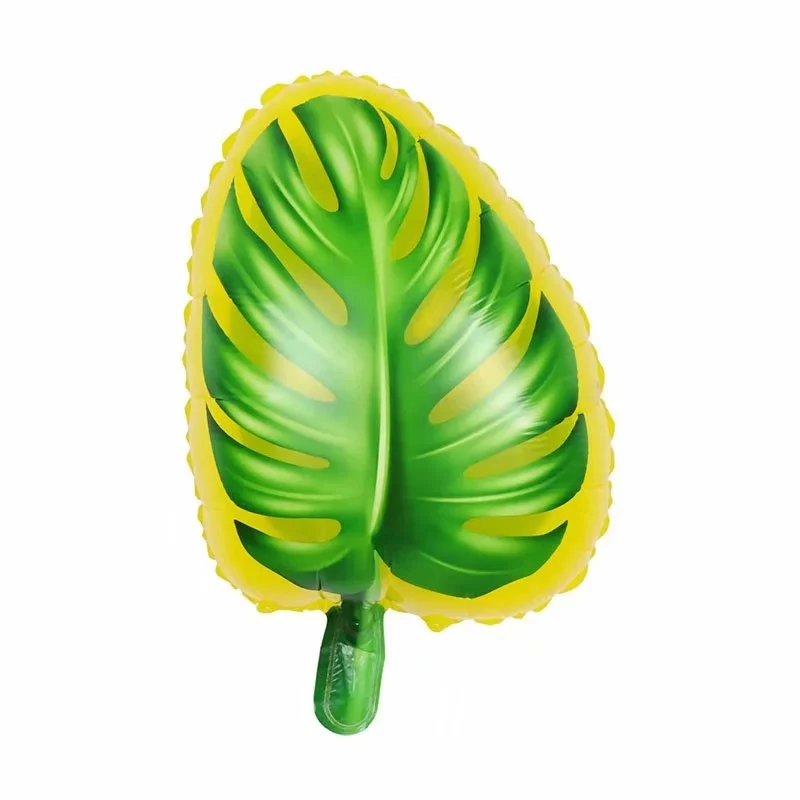 Hawaiian foil balloon children's inflatable toy turtle leaf birthday party decoration summer supplies | Дом и сад