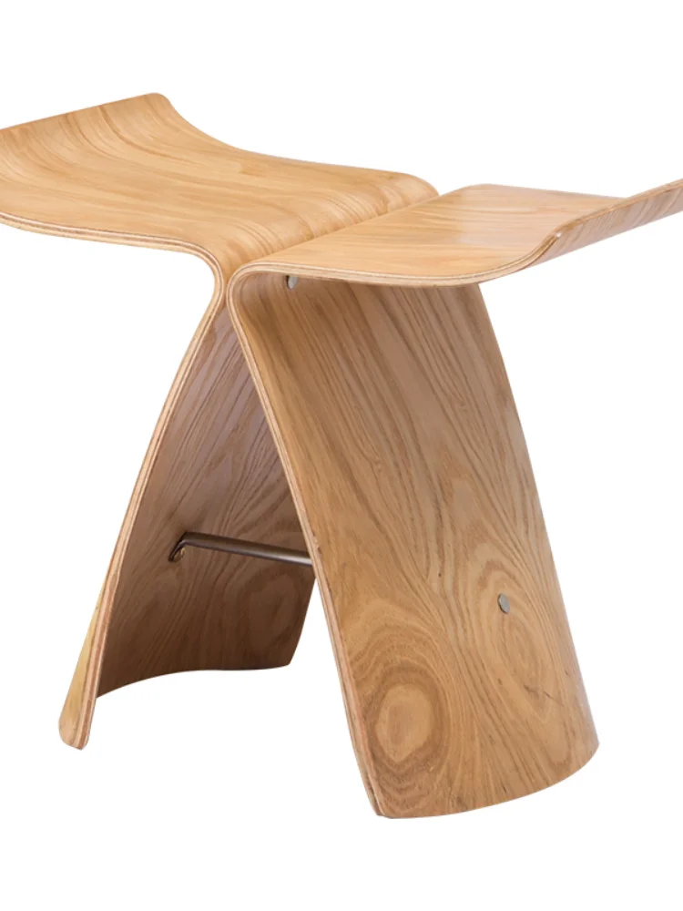 Стул из ясеневой фанеры 4 цвета натуральный/черный/грецкий орех стул для гостиной