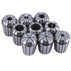 Набор цанговых патронов ER32, 9 шт., для гравировального и фрезерного станков с ЧПУ, 24681012161820 мм