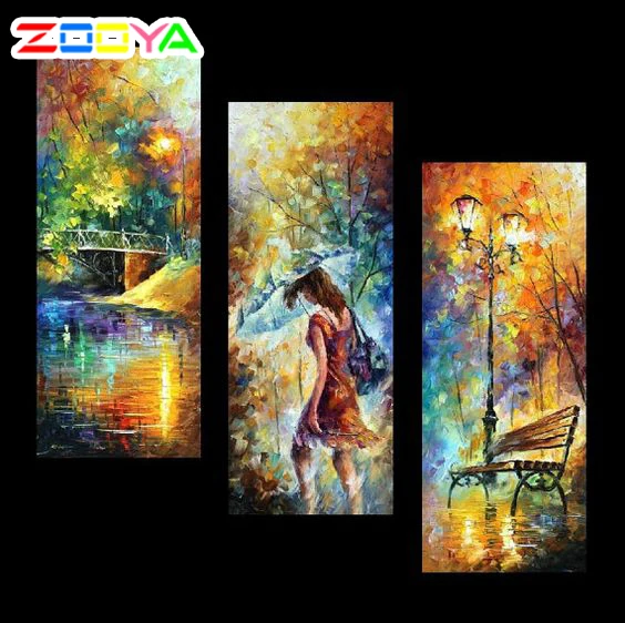 Zooya полностью квадратная/круглая дрель 5D Diy Алмазная картина Женская Вышивка