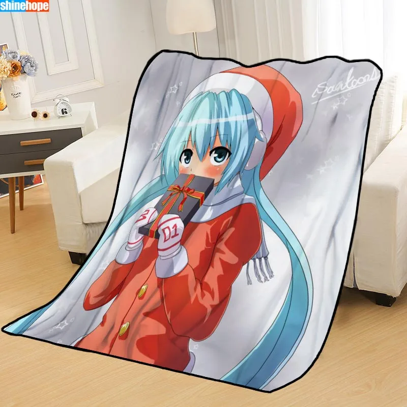 ?? カスタムアニメクリスマス毛布ベッドスローブランケットソフトブランケット夏毛布アニメ毛布旅行毛布