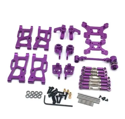 

WLtoys 124019 обновленный автомобиль на радиоуправлении, запасные части, поворотный рычаг, чашка руля, сиденье, амортизаторы, тяга для автомобиля ...