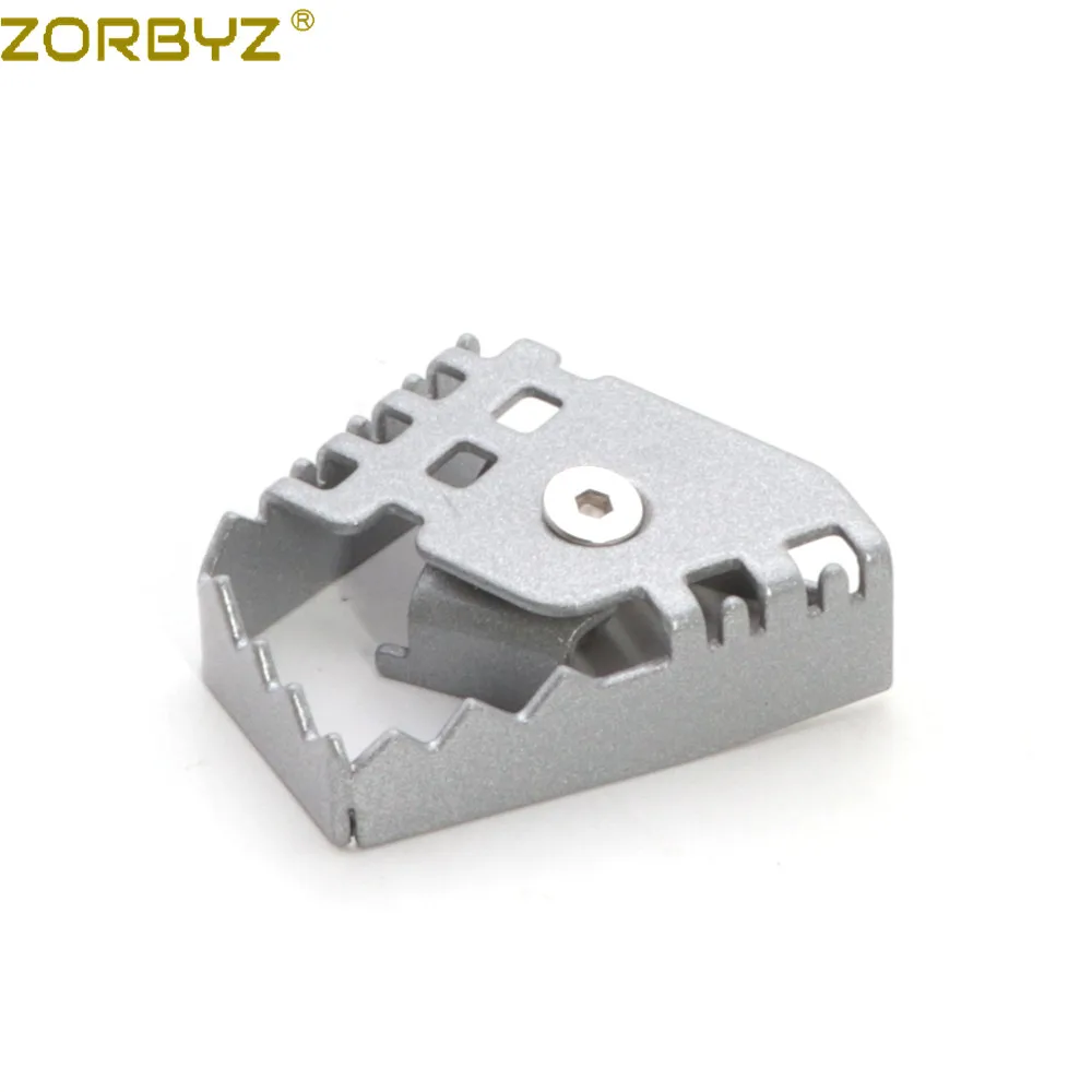 ZORBYZ Мотоцикл Серебряный ножной тормоз рычаг удлинитель педали педаль для BMW F800GS