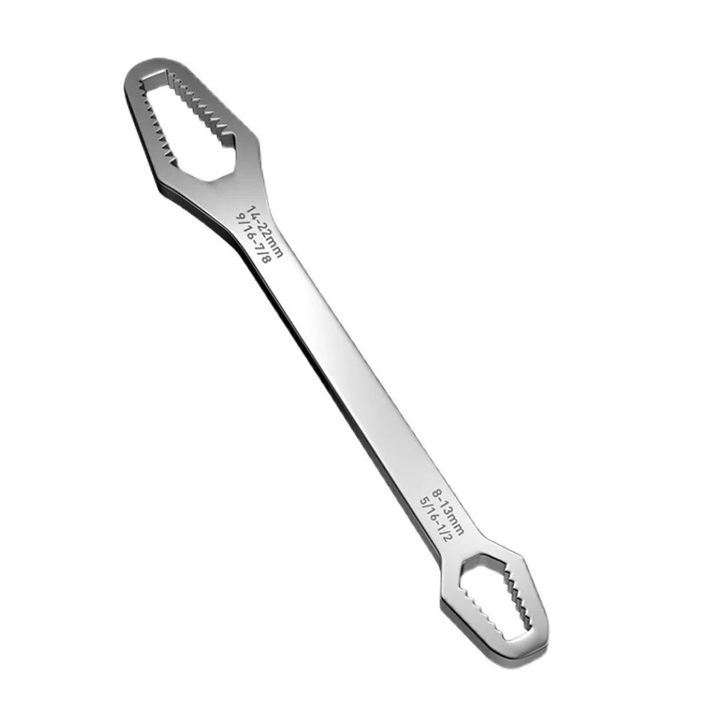 

Double-Head Key Spanner Universal Torx Wrench 8-22mm Ratchet Wrench Multifunctional Y-style Wrench Repair Manual Tools For Cars