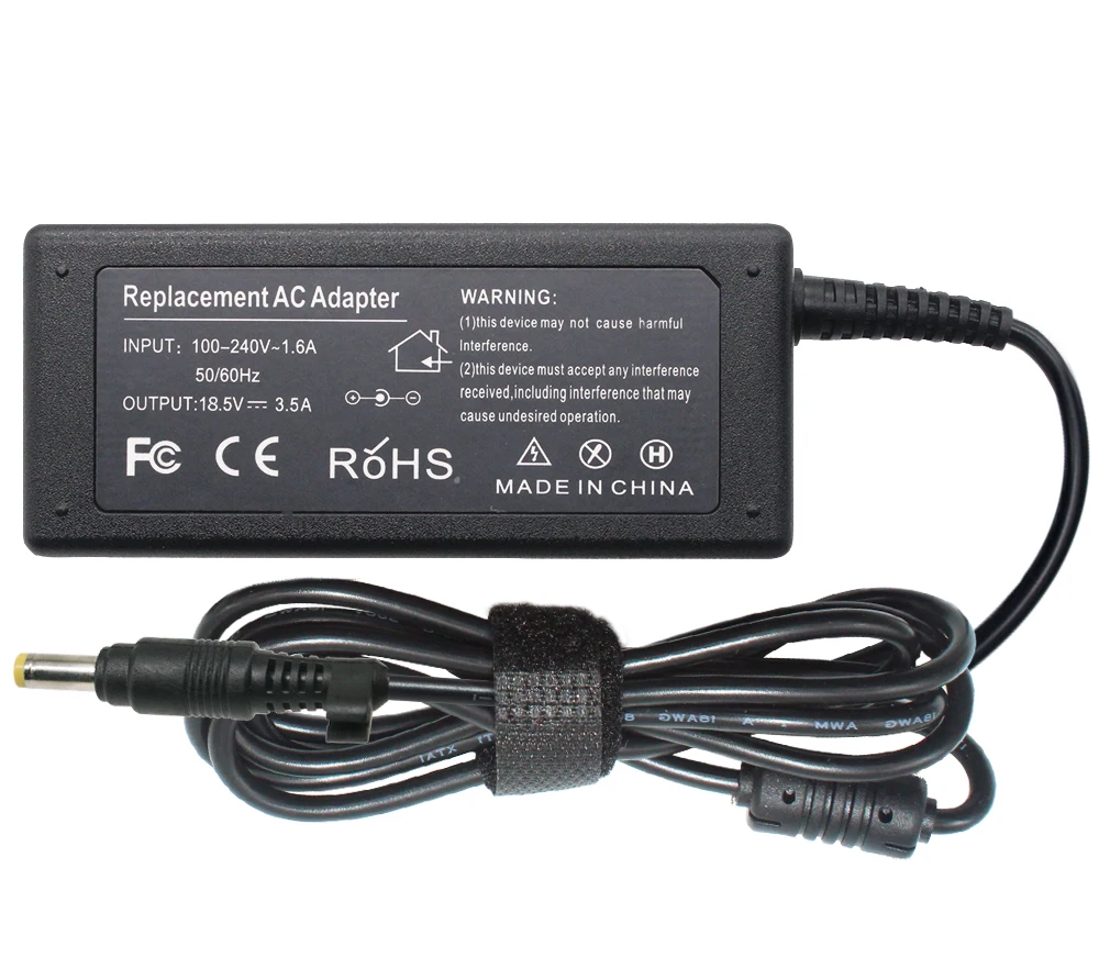 Блок питания для ноутбука HP Compaq Presario C300 C500 C700 A900 Pavilion DV6000 DV6500 DV6700 DV1000 DV2000 18 5 v 3.5a 65