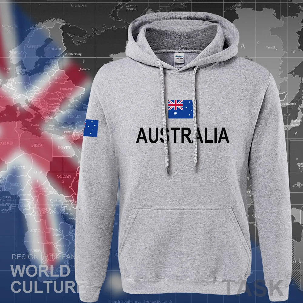 

Commonwealth Of Australia Hoodie Men Sweatshirt Sweat New Streetwear Clothing Jerseys Tracksuit Nation Australians Flag AU