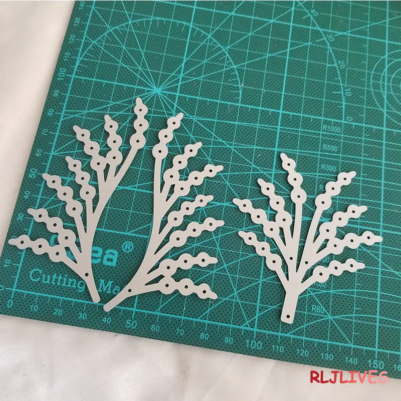 2 Designs Flower Stem Metal Cutting Dies Stencils for DIY Scrapbooking Stamp/photo album Decorative Embossing Paper Cards | Дом и сад