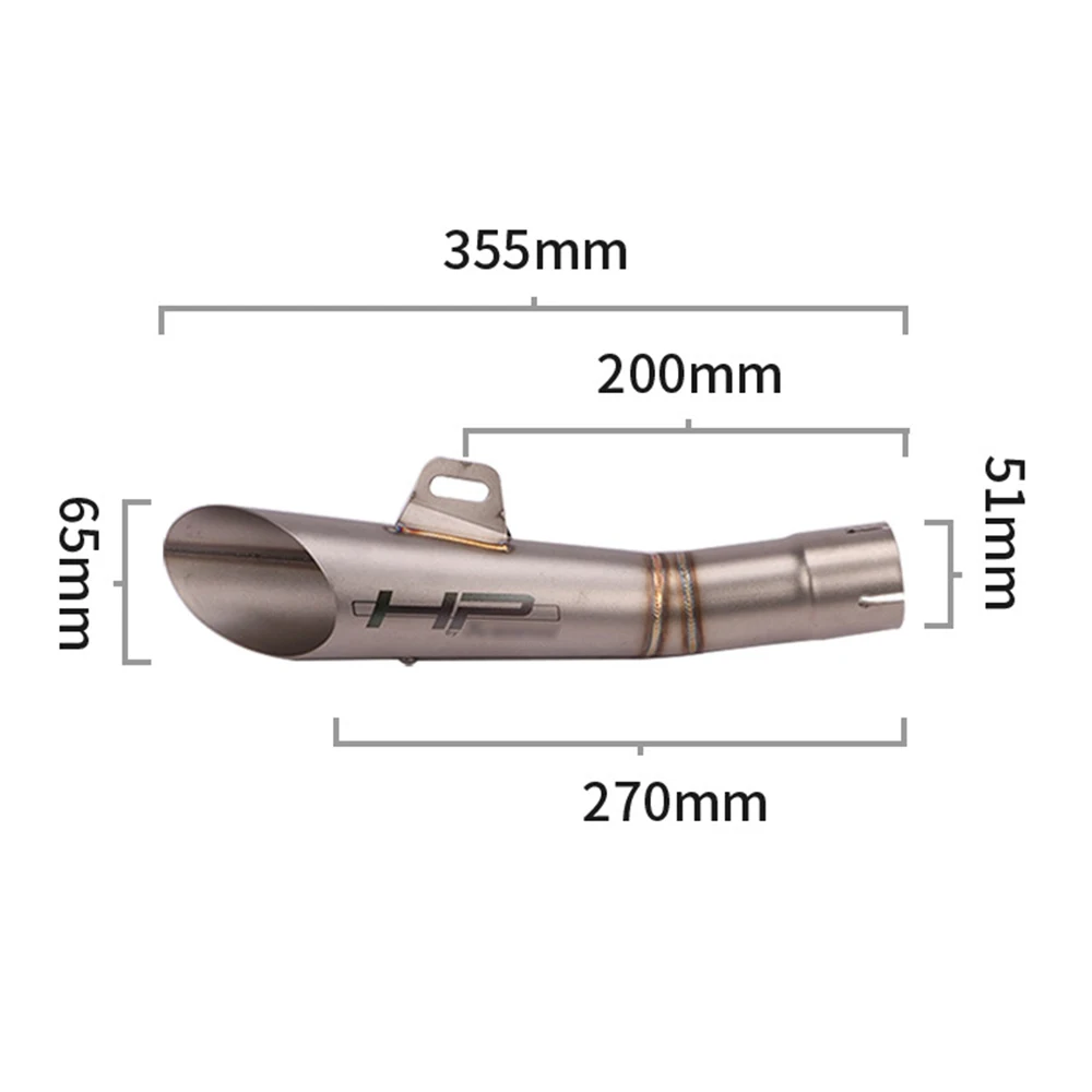 Выхлопная труба для мотоцикла глушитель мотокросса внедорожника мотогонок Yamaha R6