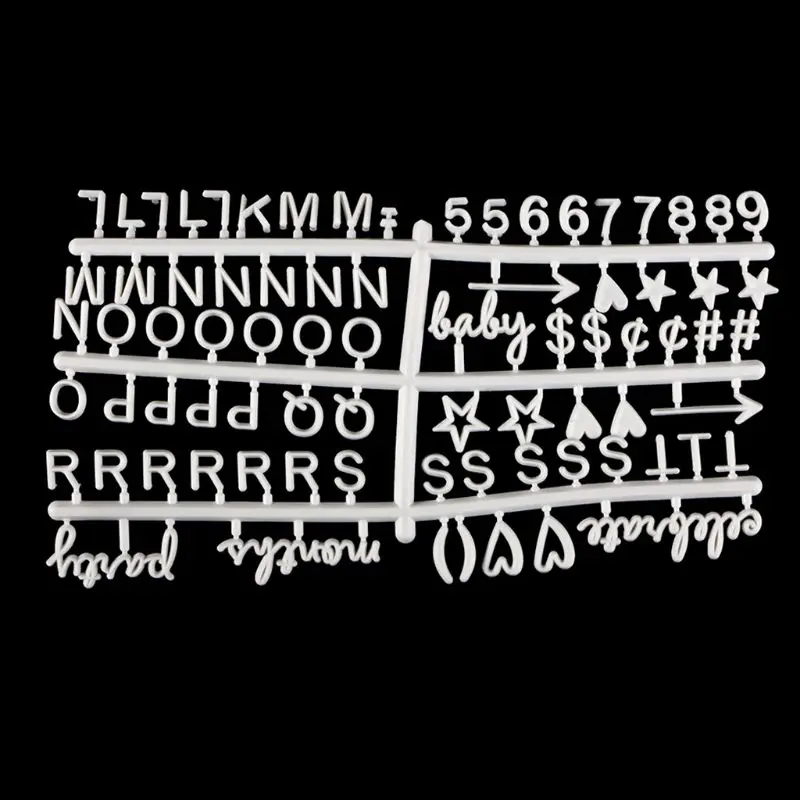 Новые персонажи для войлочной доски с буквенным принтом используемые в качестве