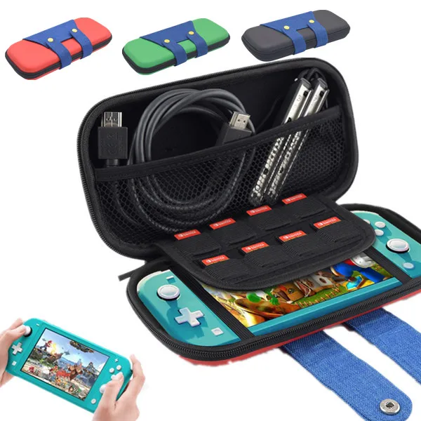 Nintend Switch Lite Mari Portable Case Storage Bag Hard Shell Pouch for Nitendo Console Accessories Outdoor ProtectiveCover | Электроника