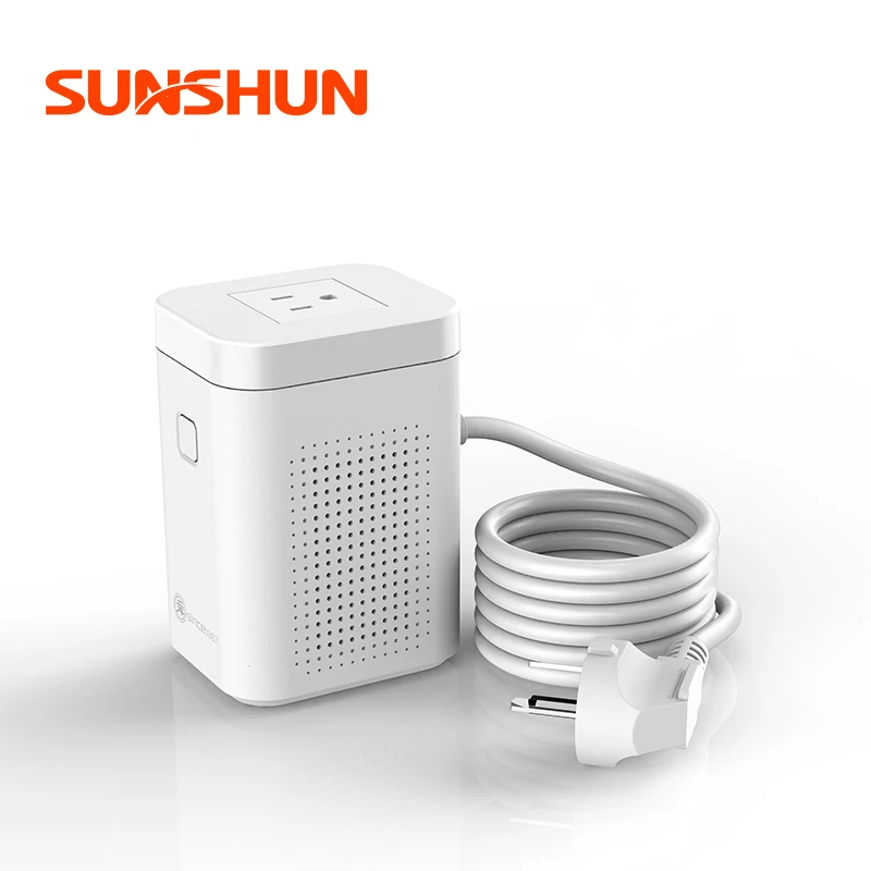 

200W portable transformer 220V to 110V / 110V to 220V voltage converter, hair clipper, beauty instrument, breast pump and other